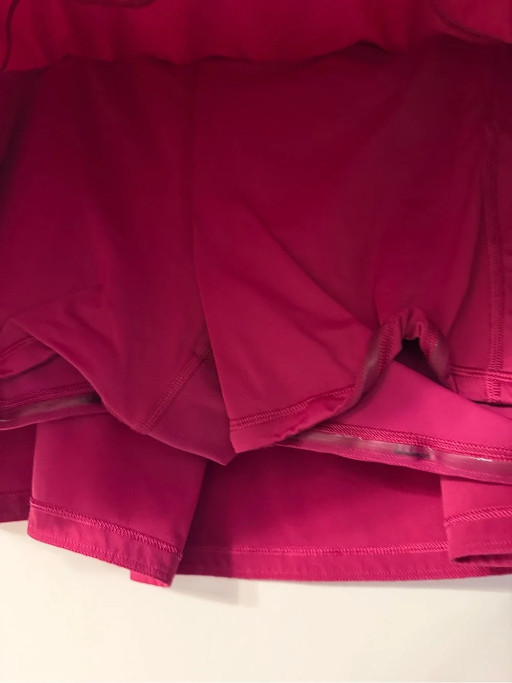 lululemon athletica Tiered Skirt in Magenta
